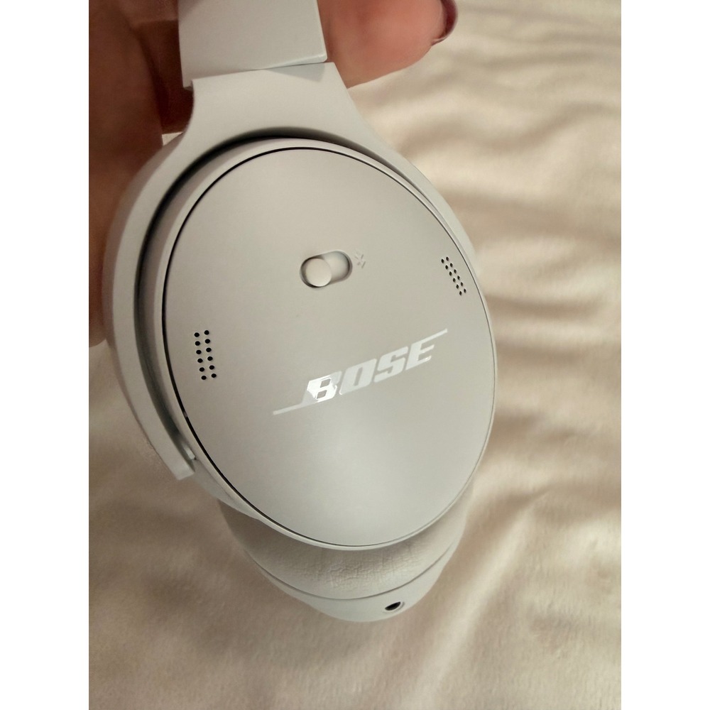 Bose QuietComfort SC Noise Cancelling Headphones White Smoke Wireless Bluetooth - Picture 3 of 10
